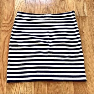 NWOT H&M Striped Mini Skirt XS